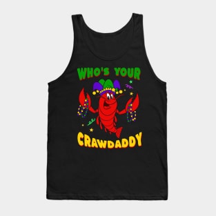 Mardi Gras 2024 - Who's Your Crawdaddy Tank Top